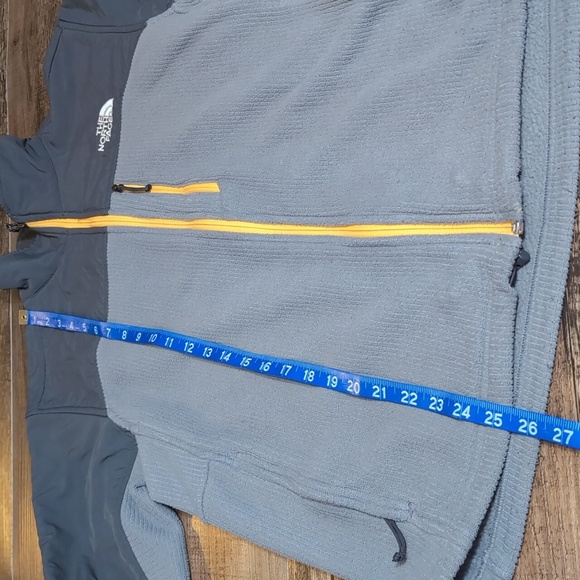 The North Face Denali Waffle Knit Lightweight Full Zip Jacket Size Medium - Gray - Picture 10 of 10